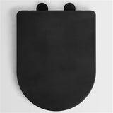 Lavabo Toiletter Lavabo Studio rimless væghængt toilet med slim toiletsæde - mat sort