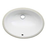 Lavabo Håndvaske Lavabo TEA porcelænsvask til underlimning - 56x41cm - hvid