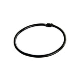 MOUD CIRCLE badeforhængsringe - sort