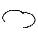 MOUD CIRCLE badeforhængsringe - sort