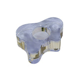 MOUD CLOUD krystal lysestage - Lilla/klar