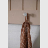 MOUD DOT knage børstet stål - Ø2,5 cm