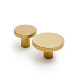 MOUD DOT messing knage - Ø2,5 cm