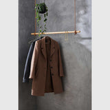 MOUD OAK Bøjlestang Med Læder - 80 cm