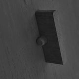 MOUD OAK skammel i egetræ - sort