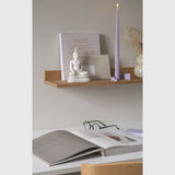 MOUD OAK væghylde i egetræ - 90 cm