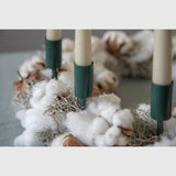 MOUD SPIKE lysholder - mørk grøn