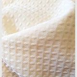 MOUD WAFFLE badeforhæng beige - 180x200 cm