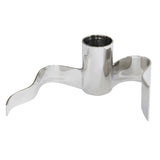 MOUD WAVY lysestage - blank sølv