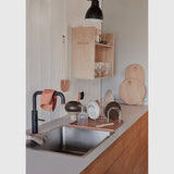 OYOY Living Tekstiler OYOY Living Niji dish cloth - 25x25cm - dark caramel/rubber