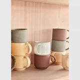 OYOY Living Interiør OYOY Living Yuka Cup (2 stk.) - terracotta/grå