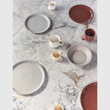 OYOY Living Interiør OYOY Living Yuka Espresso Cup (2 stk.) - terracotta/hvid