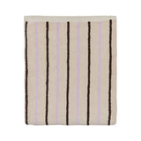OYOY Living Tekstiler OYOY Raita towel - 100x150cm - purple / clay / brown