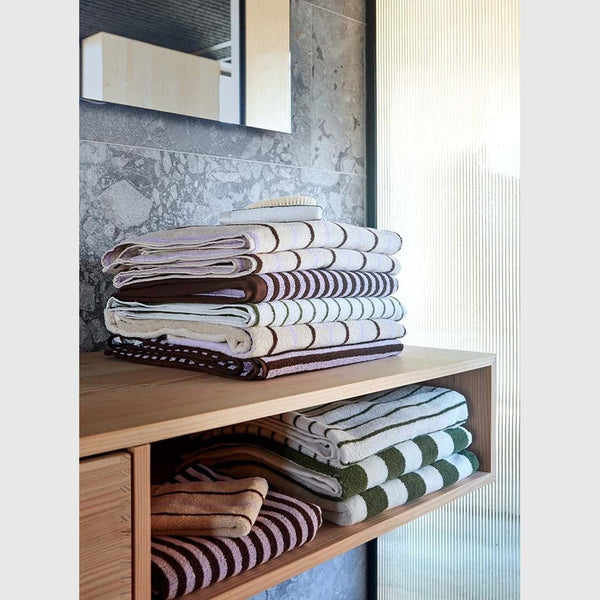 OYOY Living Tekstiler OYOY Raita towel - 100x50cm - green