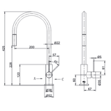 Primy Primy Steel Accent køkkenarmatur - scrap