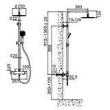 Primy Primy Steel Pleasure 2 brusesæt - shadow