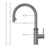 Quooker Køkkenarmatur Quooker Flex med Pro3 beholder - gunmetal