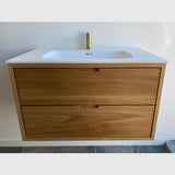 Raw by Knast Snedkermøbler RAW by KNAST snedkermøbel - 140x40cm / 4 skuffer - olieret valnød