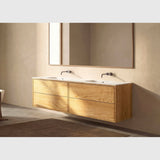 Raw by Knast Snedkermøbler RAW by KNAST snedkermøbel - 200x48cm / 4 skuffer - olieret eg