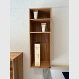 Raw by Knast Interiør Reol i egetræ med to hylder - 60x20x15cm