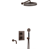 Tapwell Bruser til indbygning Tapwell ARM7368 indbygnings kar- og brusesæt - bronze