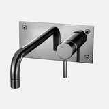 Tapwell Tapwell BOX006 Indbygningsarmatur til håndvask - 175mm tud - black chrome