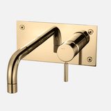 Tapwell Tapwell BOX006 Indbygningsarmatur til håndvask - 175mm tud - messing