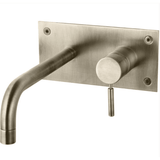 Tapwell Tapwell BOX008 indbygningsarmatur til håndvask - 234mm tud - brushed platinum