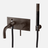 Tapwell Tapwell BOX026 Brusearmatur og karbatteri til indbygning - bronze