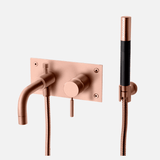 Tapwell Tapwell BOX026 Brusearmatur og karbatteri til indbygning - kobber