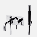 Tapwell Tapwell BOX026 Brusearmatur og karbatteri til indbygning - krom