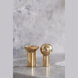 Toni Copenhagen Tilbehør Toni Copenhagen knage flad (2stk.) – messing