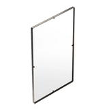 Toni Copenhagen Toni Copenhagen rektangulært spejl – 70x120x3cm – bruneret messing