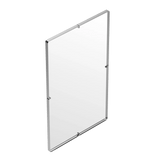 Toni Copenhagen Toni Copenhagen rektangulært spejl – 70x120x3cm – krom