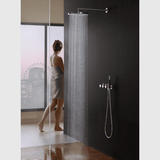 VOLA Bruser til indbygning VOLA 5471R-061 termostatblander med hoved- og håndbruser