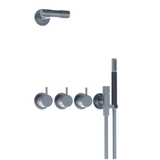 VOLA Bruser til indbygning VOLA 5471R-081D termostatblander med hoved- og håndbruser