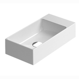 Catalano Håndvaske Catalano VERSO50 håndvask 50x25 cm - med hanehul/uden overløb