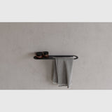 Copenhagen Bath Tilbehør til badeværelse Copenhagen Bath CB 100 - Håndklædeholder med hylde mat sort