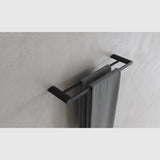 Copenhagen Bath Tilbehør til badeværelse Copenhagen Bath CB 200 - Dobbelt håndklædeholder mat sort