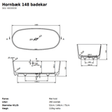 Copenhagen Bath Badekar Copenhagen Bath Hornbæk 148 badekar