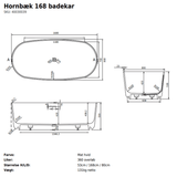 Copenhagen Bath Badekar Copenhagen Bath Hornbæk 168 badekar