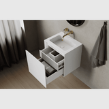 Copenhagen Bath Badeværelsesmøbler Copenhagen Bath Nexø 50 kabinet med center vask - mat hvid