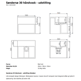 Copenhagen Bath Håndvaske Copenhagen Bath Søndersø 30 håndvask