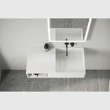 Copenhagen Bath Håndvaske Copenhagen Bath Søndersø 80 håndvask, højre