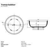 Copenhagen Bath Badekar Copenhagen Bath Tromsø 135 badekar