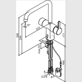 Damixa Køkkenarmatur Damixa Silhouet køkkenarmatur - mat hvid