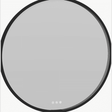 Dansani Spejle Dansani Rundt Moon spejl med ramme og lys