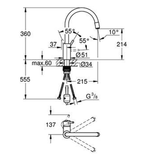 Grohe Køkkenarmatur Grohe Concetto køkkenarmatur med udtræk krom
