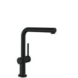 Hansgrohe Køkkenarmatur Hansgrohe Talis M54 køkkenarmatur med udtræk, mat sort