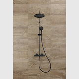 Hansgrohe Bruser Hansgrohe Vernis Blend Showerpipe 240 1jet EcoSmart med termostat - mat sort